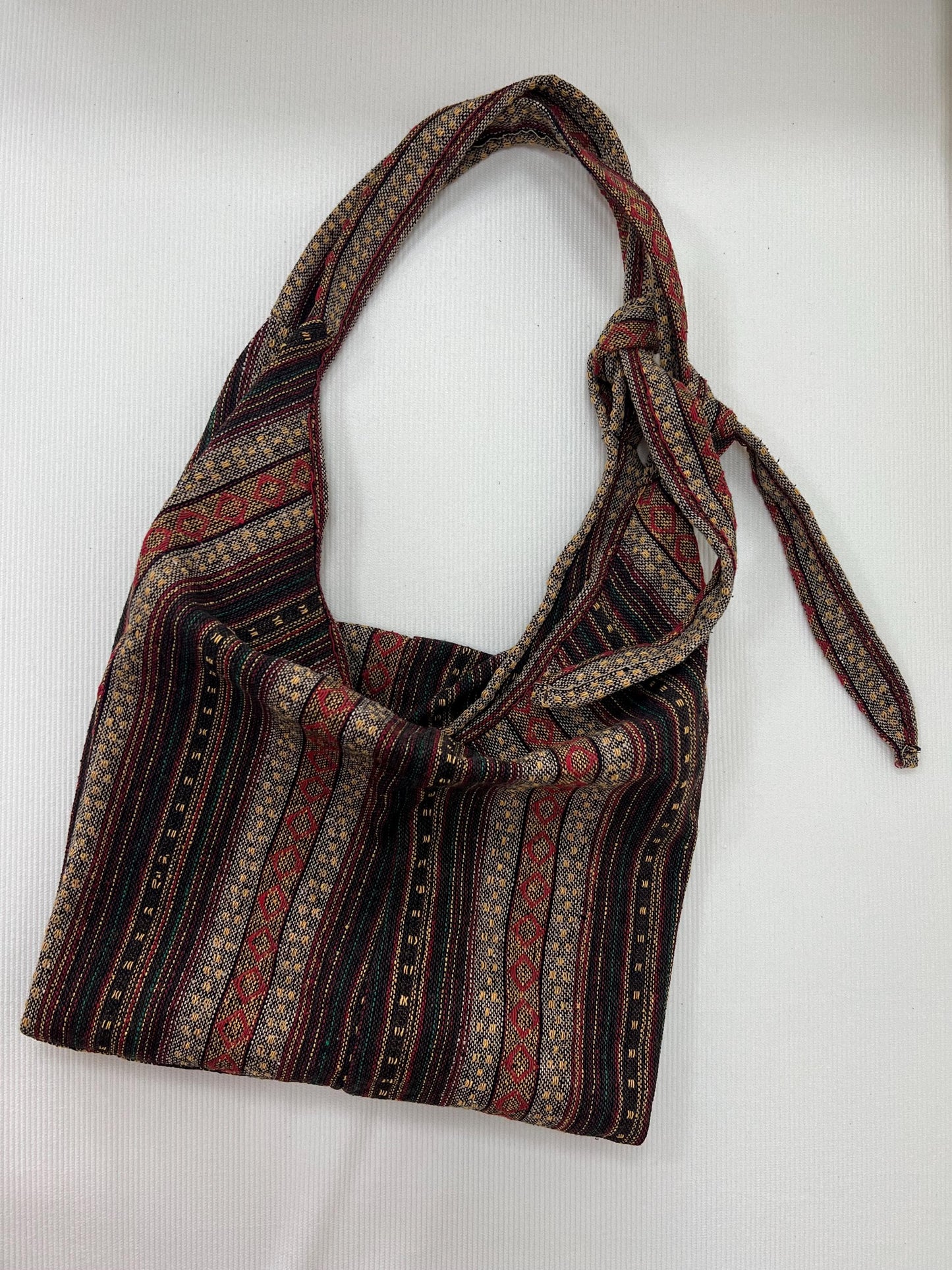Freeshipping Vintage Bohemian Geometric Striped Crossbody Bag
