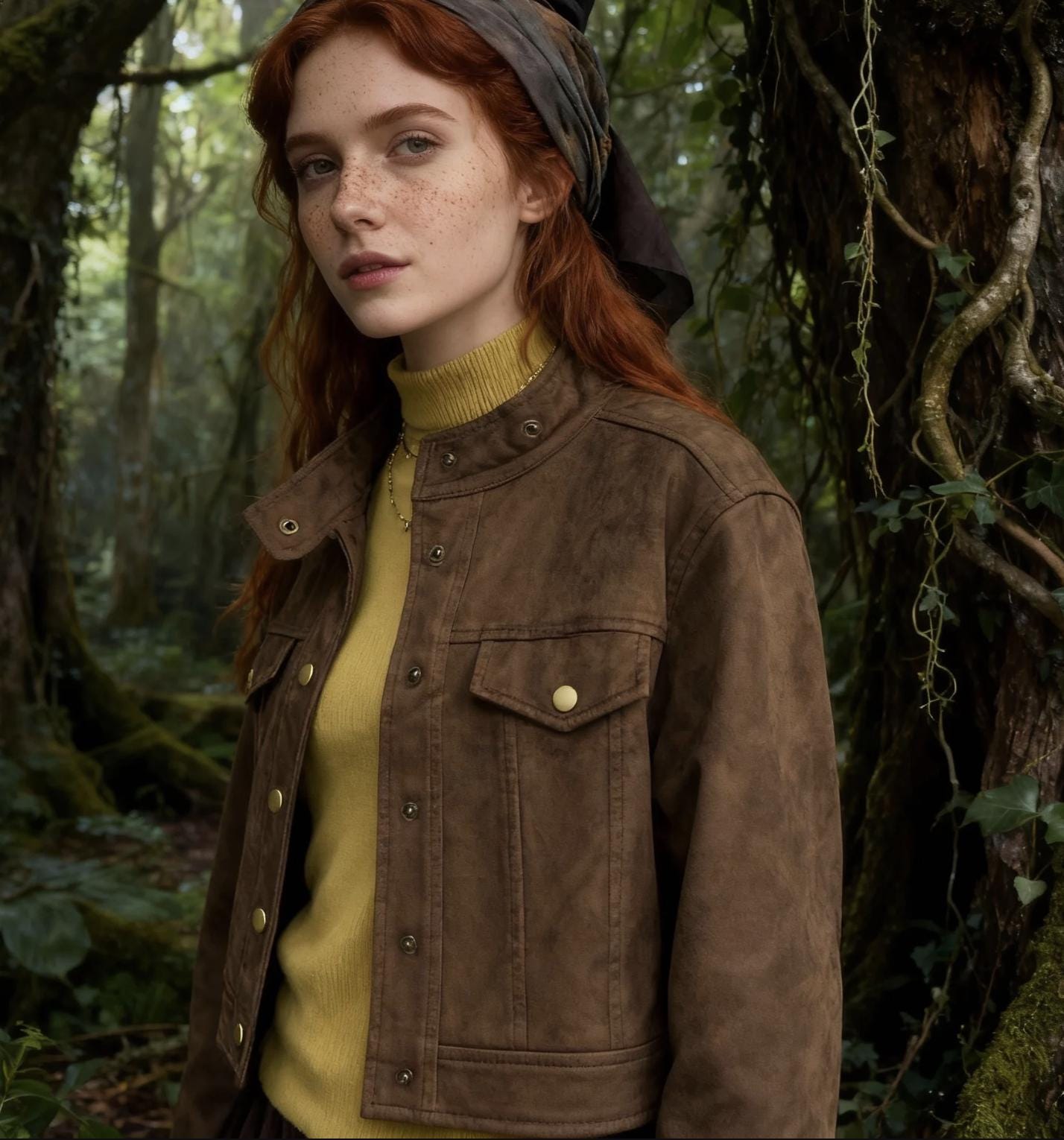 Suede Utility Jacket, Women's Cropped Autumn Winter Coat